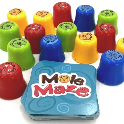 WOOPIE IQ Gra Logiczna Edukacyjno-Strategiczna 2w1 Kółko i Krzyżyk 8szt