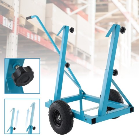 Wózek transportowy do płyt 200kg Bituxx stalowa mocna konstrukcja do transportu