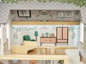 Domek dla lalek drewniany LULILO FLORO boho LED 78cm