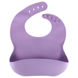 Naczynia silikonowe dla dzieci zestaw 8 elementów fioletowe