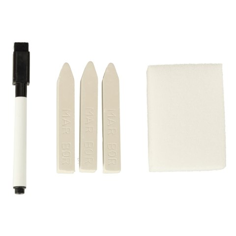 Tablica magnetyczna kredowa dwustronna drewniana liczydło literki 37x48x90cm