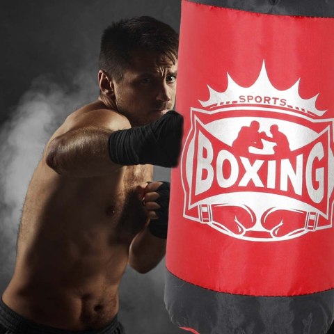 Worek bokserski i rękawice zestaw do boksowania