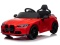 BMW m4 CZERWONY Auto na akumulator EVA Skóra pilot