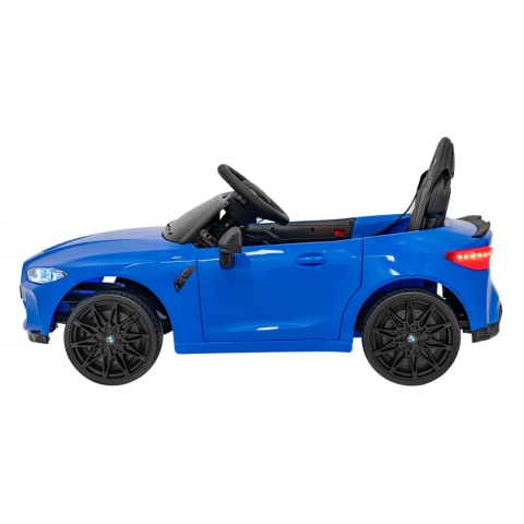 BMW m4 NIEBIESKI Auto na akumulator EVA Skóra pilot