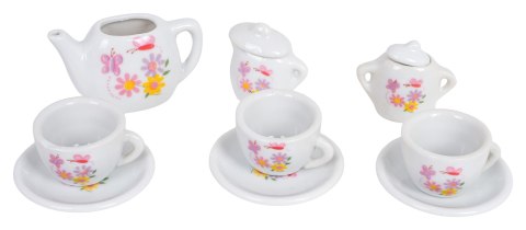 Ceramiczny Zestaw do Herbaty Kwiatki