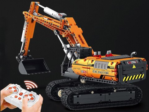 Klocki konstrukcyjne Zdalnie sterowana KOPARKA 1106-ele ZA5797