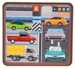 Magnetyczny Zestaw Puzzle Miasto