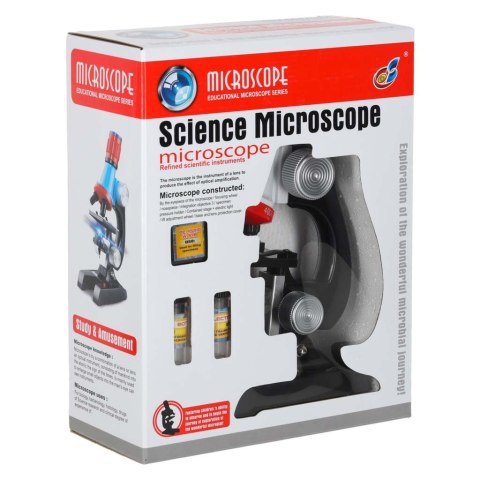 Mikroskop Naukowy uczniowski szkolny akcesoria