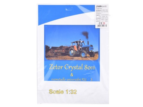 Model kolekcjonerski do sklejania TRAKTOR Zetor Crystal 8011 1:32 ZA5889