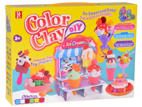 Stwórz kreatywny deser! Masa plastyczna LODZIARNIA + akcesoria ZA5711