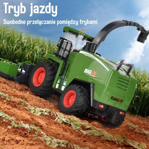 WOOPIE Kombajn z Napędem Inercyjnym Zestaw Zielony