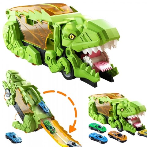 WOOPIE Zestaw Pojazdów Tor Dinozaur Pożeracz