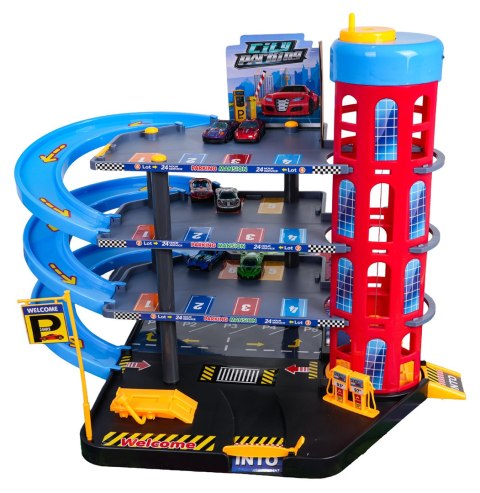 Wielopoziomowy Parking z Matą + Akcesoria