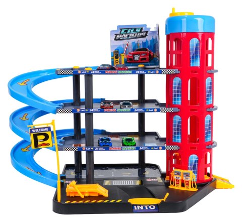 Wielopoziomowy Parking z Matą + Akcesoria