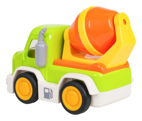 Zestaw Autek Budowlanych z Funkcją Dźwięku i Świateł + Akcesoria