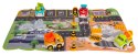 Zestaw Autek Budowlanych z Funkcją Dźwięku i Świateł + Akcesoria