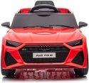 AUDI RS6 GT Czerwony Auto na akumulator EVA Skóra pilot