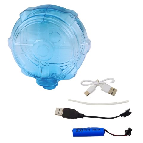 Elektryczny Pistolet Broń na Wodę Akumulator Światła Niebieski