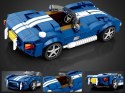 Klocki techniczne Sportowe auto NIEBIESKI klasyczny roadster 312-ele ZA5792