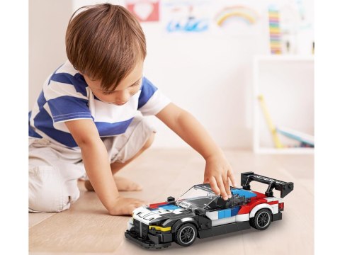 Klocki techniczne Superauto WYŚCIGOWE malowanie, spojler 363-ele ZA5780