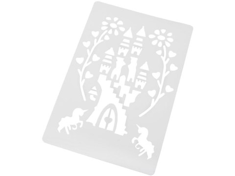 Kreatywny zestaw plastyczny - malowanie pompką pisakami i szablonami ZA5709