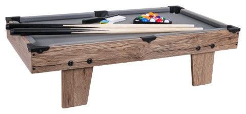 Stół do Gier 4w1 Wersja Stołowa Szara