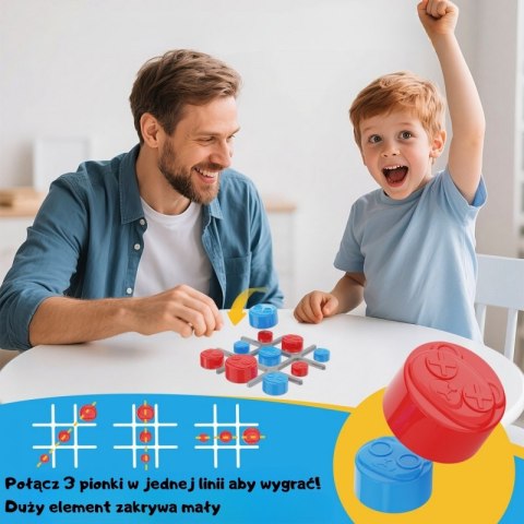 WOOPIE Elektroniczna Gra w Kółko i Krzyżyk