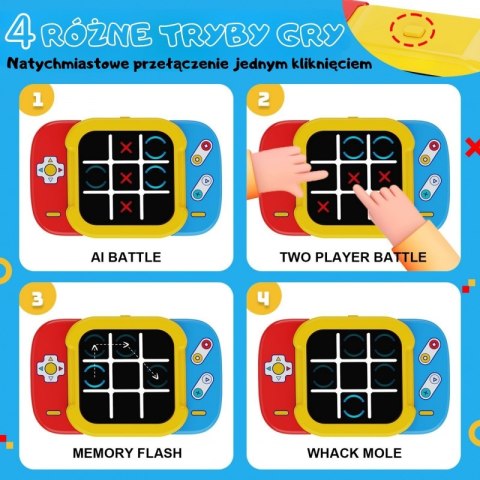 WOOPIE Elektroniczna Gra w Kółko i Krzyżyk