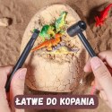 WOOPIE Wykopalisko Jajko Dinozaura Zestaw Archeologa do Rozkopania 12 Dinozaurów