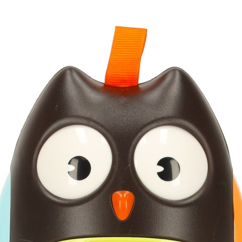 Wańka wstańka sowa sensoryczna kiwajka czarna