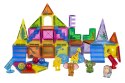 Zestaw Klocków Magnetycznych 3D ZOO 64el.
