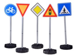 Zestaw edukacyjny - Znaki drogowe do zabawy dla dzieci ZA5607