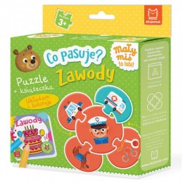 Aksjomat Co pasuje? Zawody. Puzzle + książka KS0782