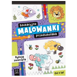 Aksjomat Malowanki przedszkolaka Rysuję zwierzęta KS0785