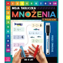 Aksjomat Moja tabliczka mnożenia z pisakiem. 8+ KS0749