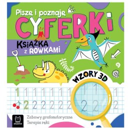 Aksjomat Piszę i poznaję cyferki. Książka z rowkami KS1031