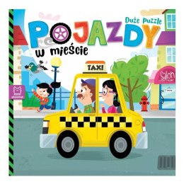 Aksjomat Pojazdy w mieście. Duże puzzle. Dla najmłodszych KS0961