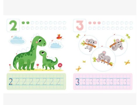 Aksjomat Poznaję cyferki i liczę elementy. Ścieralny pisak KS0972