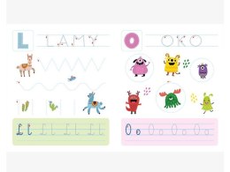 Aksjomat Poznaję literki i piszę wyrazy. Ścieralny pisak KS0977