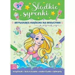 Aksjomat Słodkie syrenki Książeczka dla dziewczynek KS0757