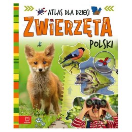 Aksjomat Zwierzęta Polski. Atlas dla dzieci KS1186