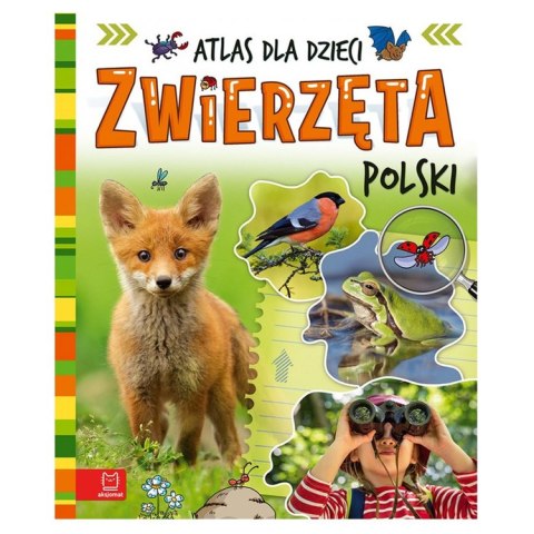 Aksjomat Zwierzęta Polski. Atlas dla dzieci KS1186