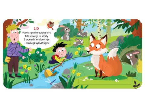 Aksjomat Zwierzęta w lesie. Duże puzzle KS1188