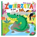 Aksjomat Zwierzęta w zoo. Duże puzzle KS1189