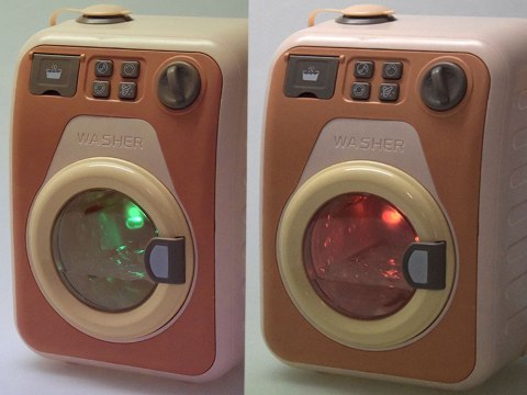 Automatyczna Pralka Suszarka 2w1 dla Dzieci Obrotowy Bęben akcesoria ZA5870