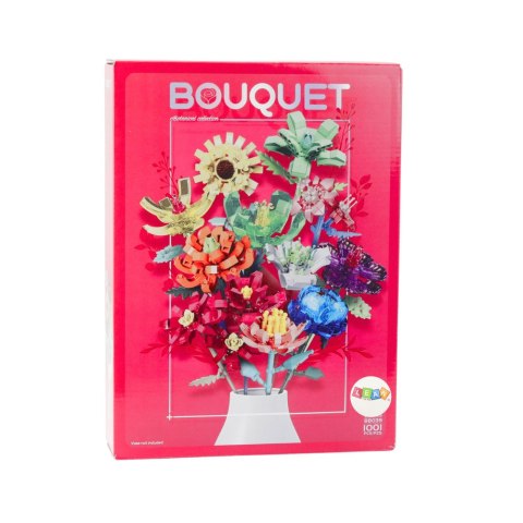 Klocki Konstrukcyjne Bukiet Kwiatów Kompozycja 1001 el.