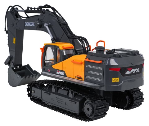 Koparka R/C z Metalową Łyżką z Funkcją Dymu