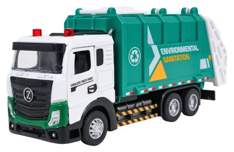 Metalowa Śmieciarka z Funkcją Świateł