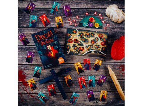 Muduko Gra karciana Dracula vs. Van Helsing - trzymająca w napięciu GR0812