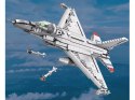 Reobrix Klocki konstrukcyjne samolot myśliwiec F16 1337ele ZA5801